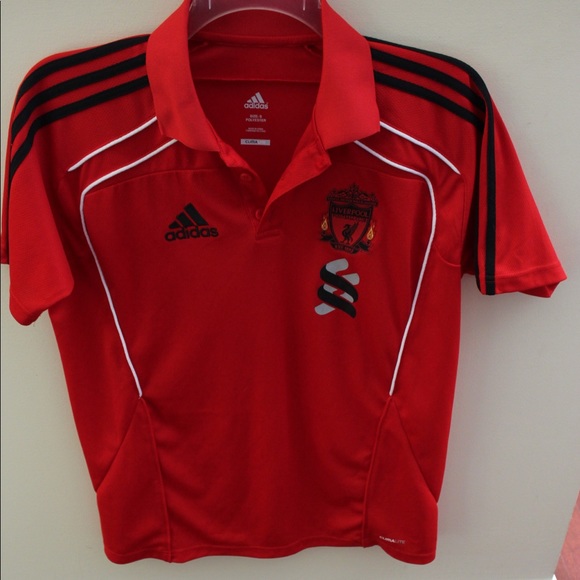 Adidas | Red Liverpool Football Club Polo - Picture 3 of 8